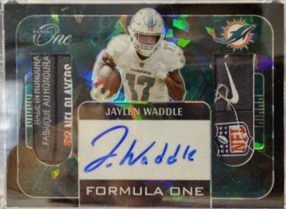 Jaylen Waddle [Formula Autograph Black] #350