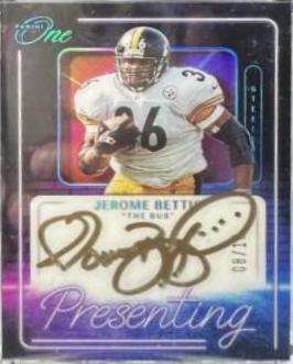 Jerome Bettis [Presenting Autograph Gold] #185