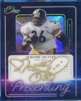 Jerome Bettis [Presenting Autograph Platinum] #185