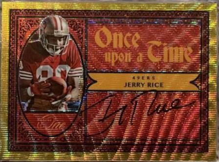 Jerry Rice [Once Upon a Time Signature Black] #334