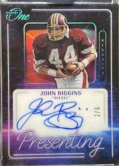 John Riggins [Presenting Autograph Blue] #196