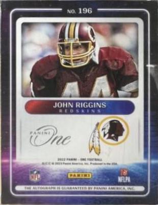 John Riggins [Presenting Autograph] #196