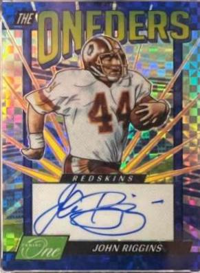 John Riggins [The Oneders Autograph Blue] #363