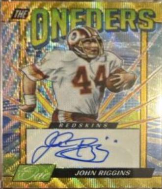 John Riggins [The Oneders Autograph Gold] #363