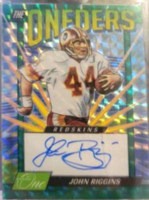 John Riggins [The Oneders Autograph Green] #363