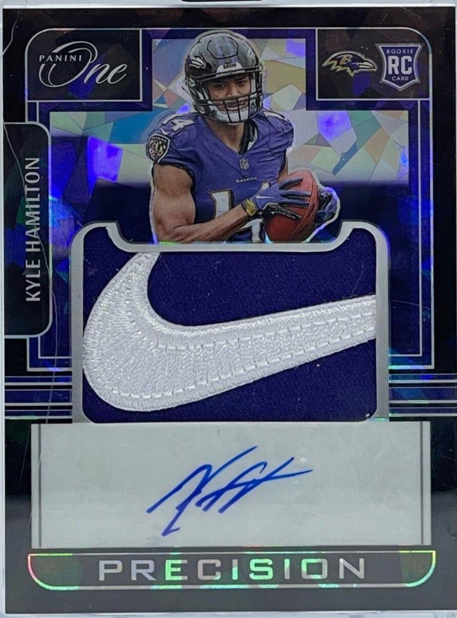 Kyle Hamilton [Patch Autograph Platinum] #8
