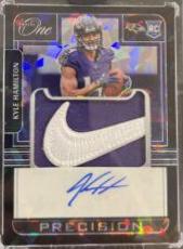 Kyle Hamilton [Precision Patch Autograph Black] #308