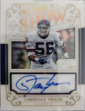 Lawrence Taylor [Man Show Autograph Gold] #166