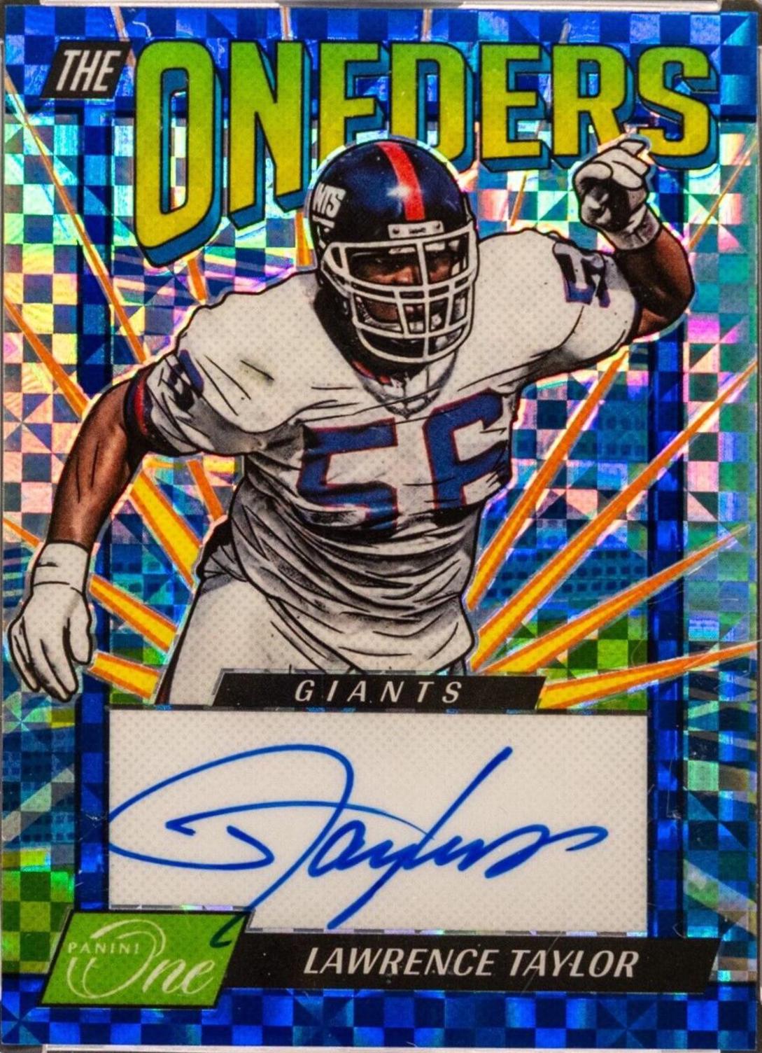 Lawrence Taylor [The Oneders Autograph Blue] #369