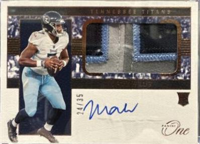 Malik Willis [Patch Autograph Bronze] #25