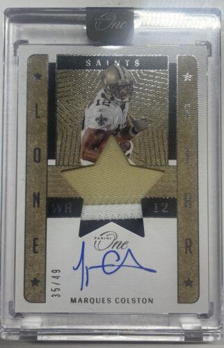 Marques Colston [Lone Star Autograph] #83
