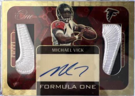 Michael Vick [Formula Autograph Gold] #348