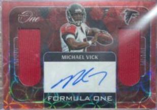 Michael Vick [Formula Autograph Red] #348