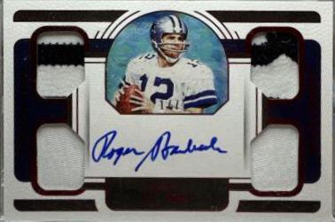 Roger Staubach [Quad Patch Autograph Red] #51