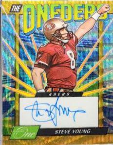 Steve Young [The Oneders Autograph Gold] #374