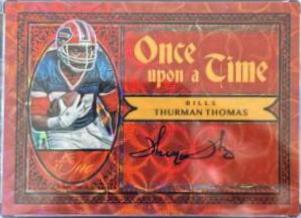 Thurman Thomas [Once Upon a Time Signature Red] #333