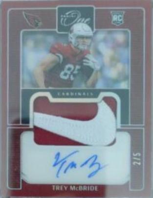 Trey McBride [Patch Autograph Platinum] #21