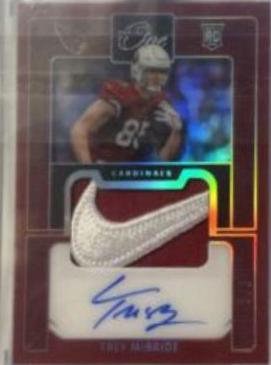 Trey McBride [Premium Patch Autograph Platinum] #137