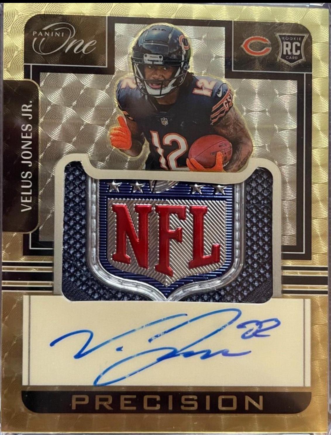 Velus Jones Jr. [Patch Autograph Gold] #23