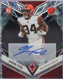Jerome Ford [Autograph Black Lazer] #149