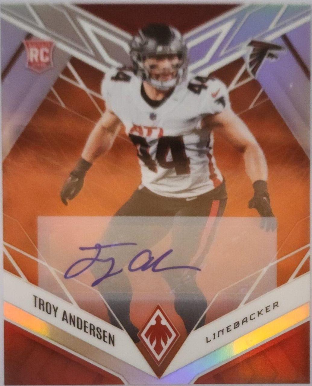 Troy Andersen [Autograph Orange] #178