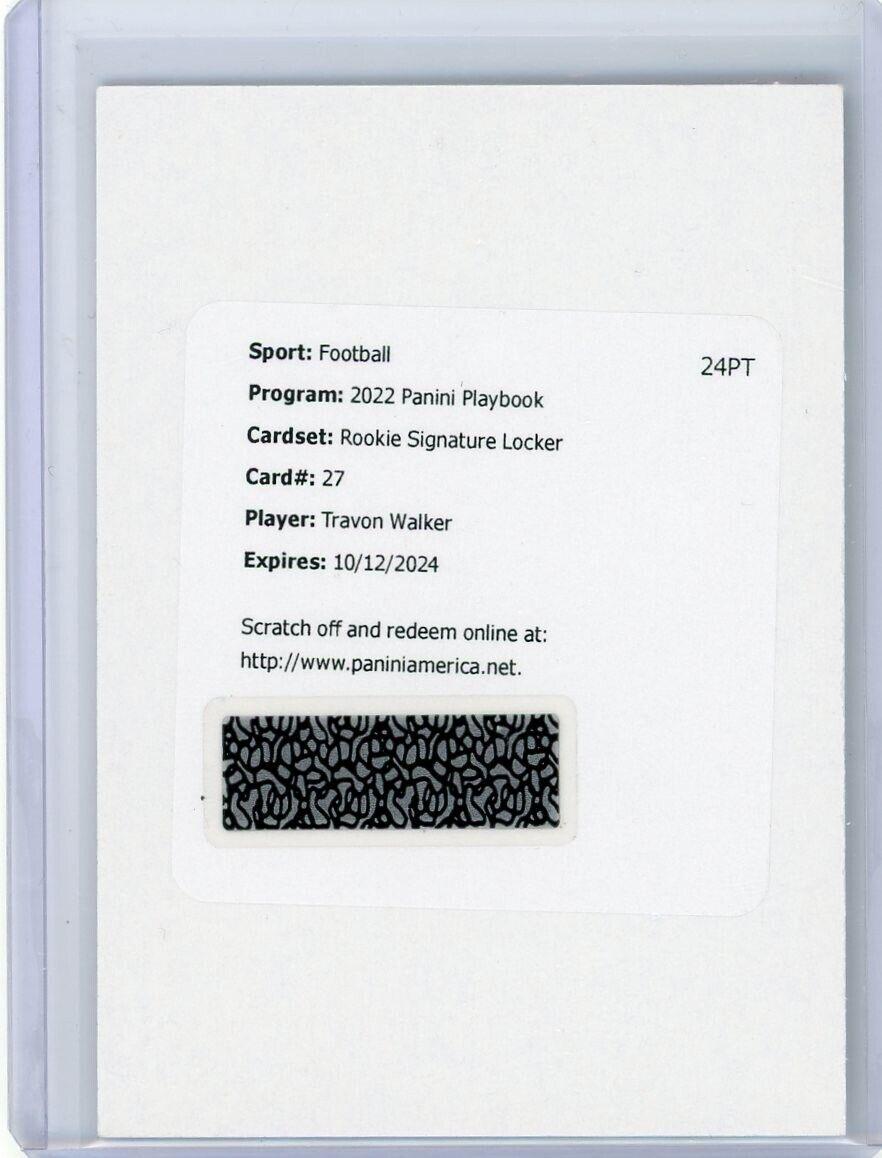 Travon Walker [Signature Platinum] #125