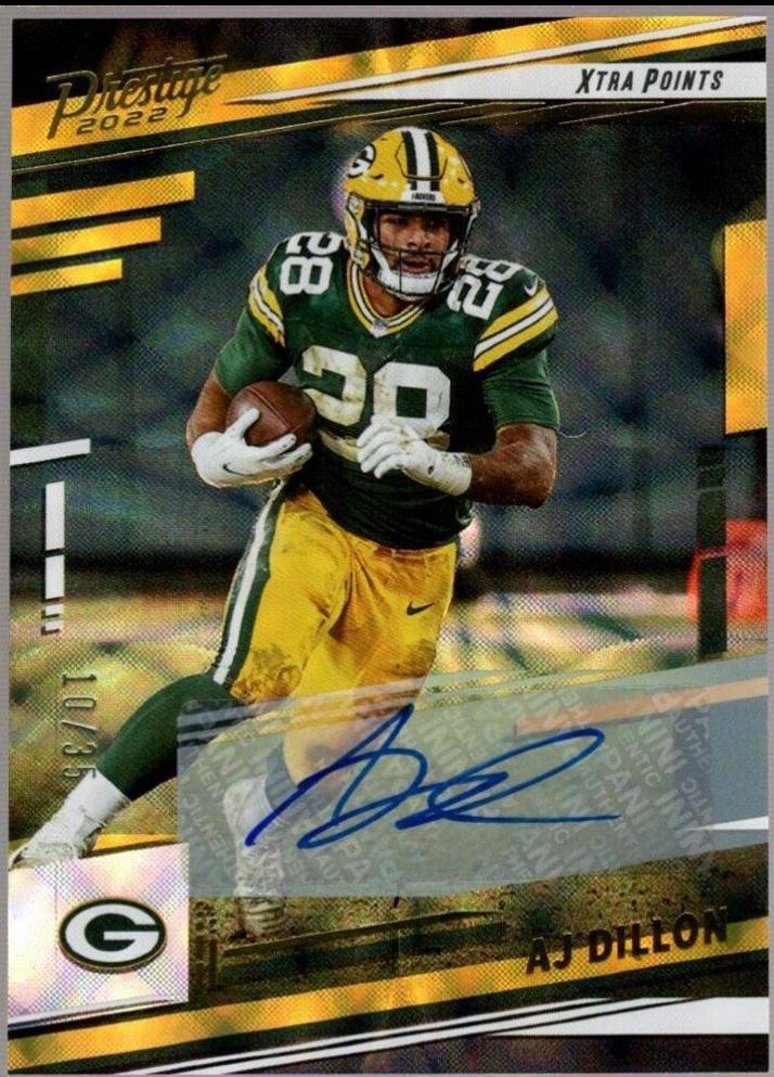 AJ Dillon [Signature Gold] #106