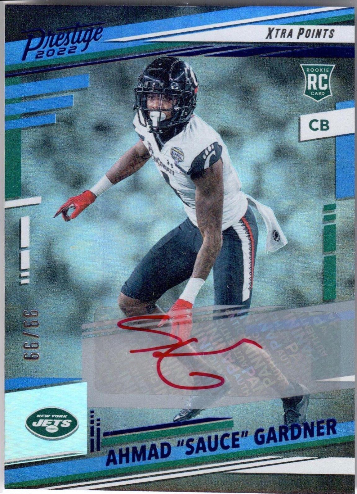 Ahmad 'Sauce' Gardner [Signature Blue] #378