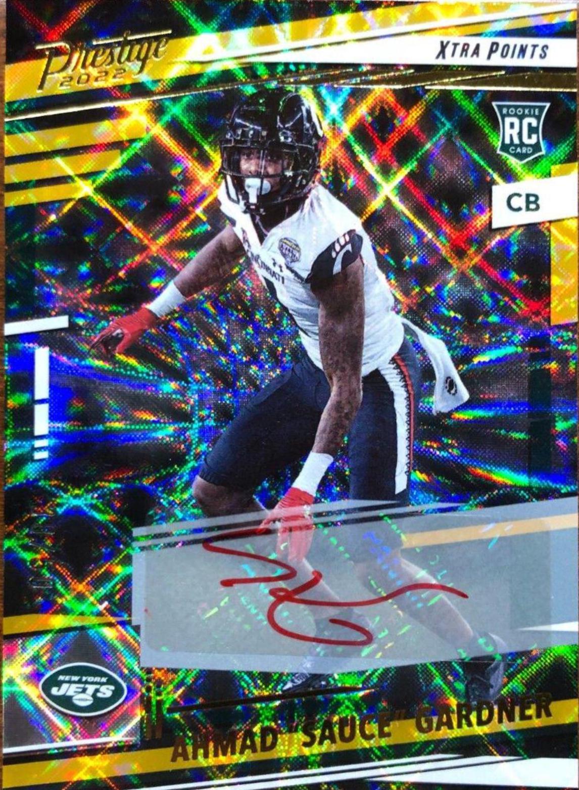Ahmad 'Sauce' Gardner [Signature Gold] #378