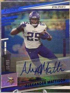 Alexander Mattison [Signature Blue] #191
