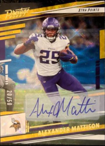 Alexander Mattison [Signature Gold] #191