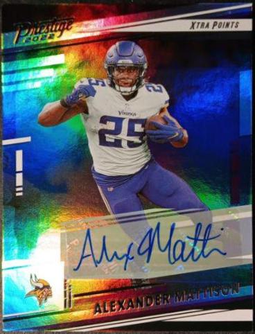 Alexander Mattison [Signature] #191