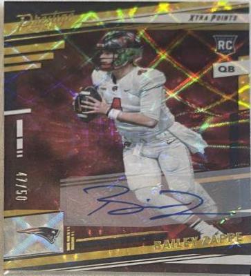 Bailey Zappe [Signature Gold] #394