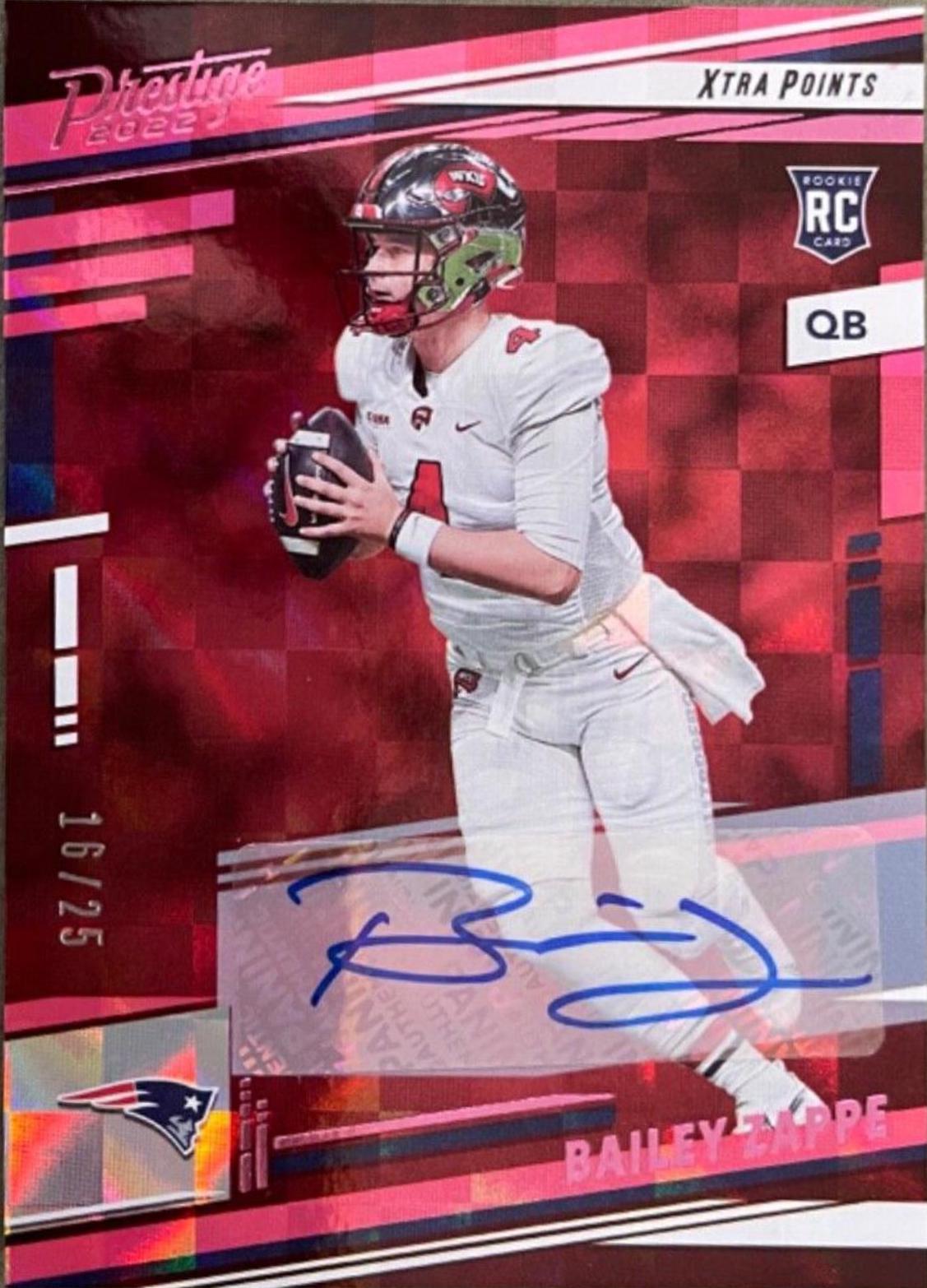 Bailey Zappe [Signature Pink] #394