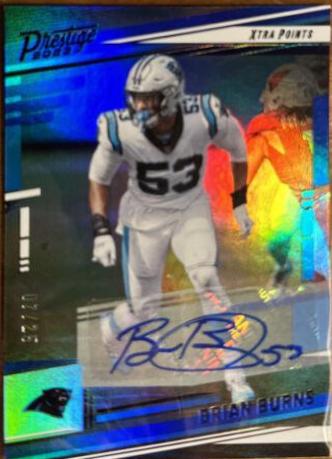 Brian Burns [Signature Blue] #44