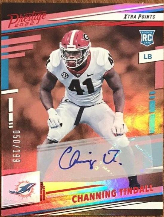 Channing Tindall [Signature Red] #361