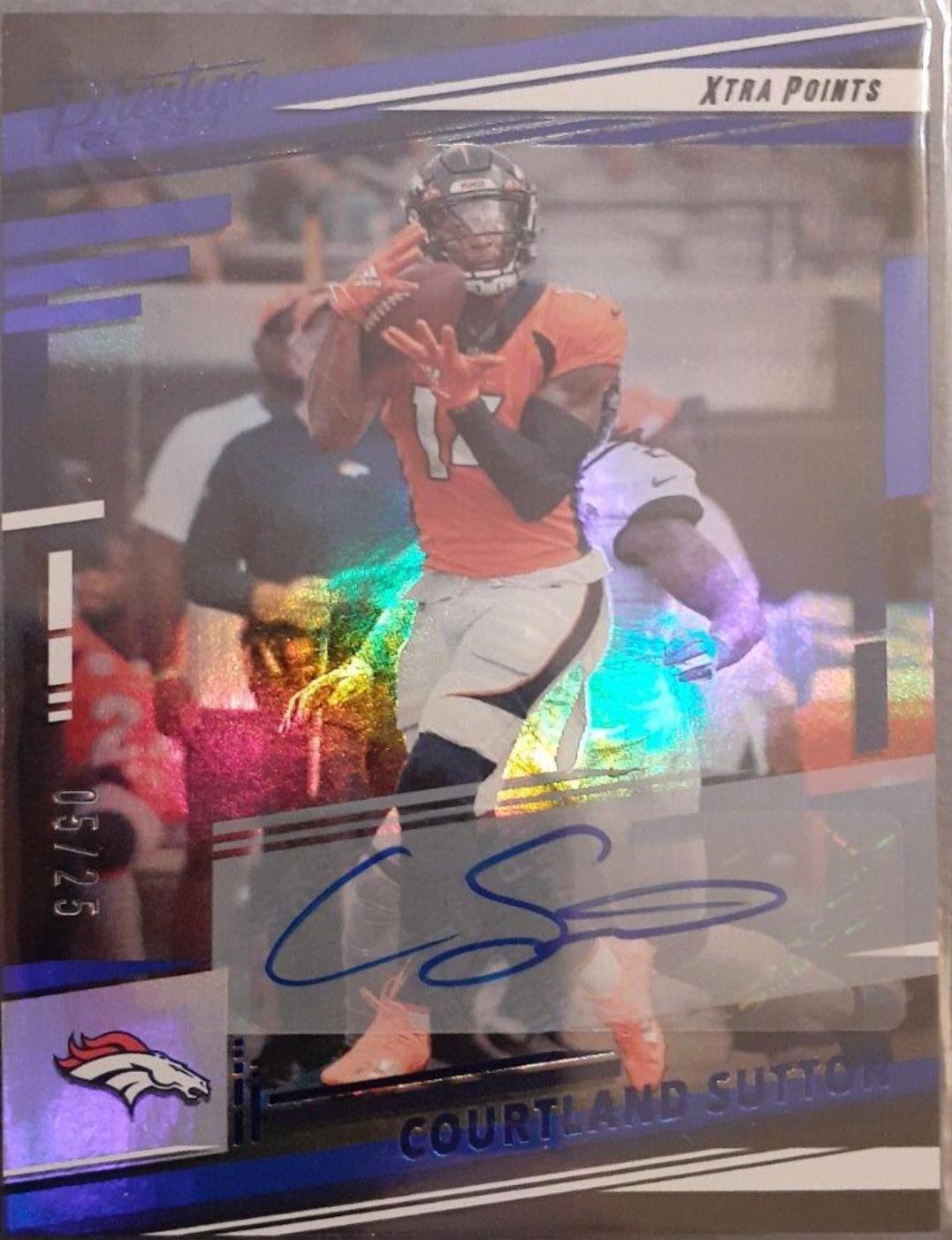Courtland Sutton [Signature Blue] #88