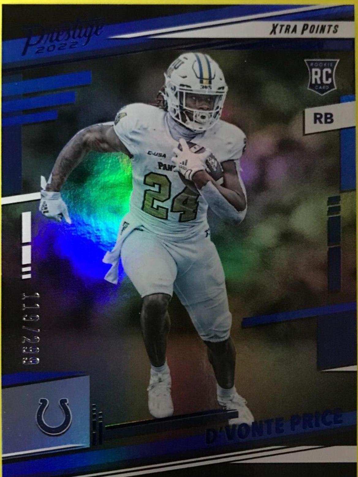 D'Vonte Price [Premium Blue] #344