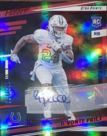 D'Vonte Price [Signature Red] #344