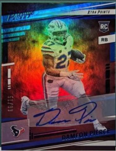 Dameon Pierce [Signature Blue] #345