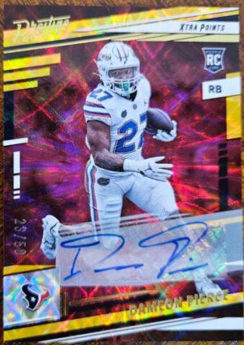 Dameon Pierce [Signature Gold] #345