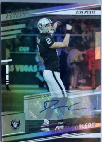 Daniel Carlson [Signature] #178