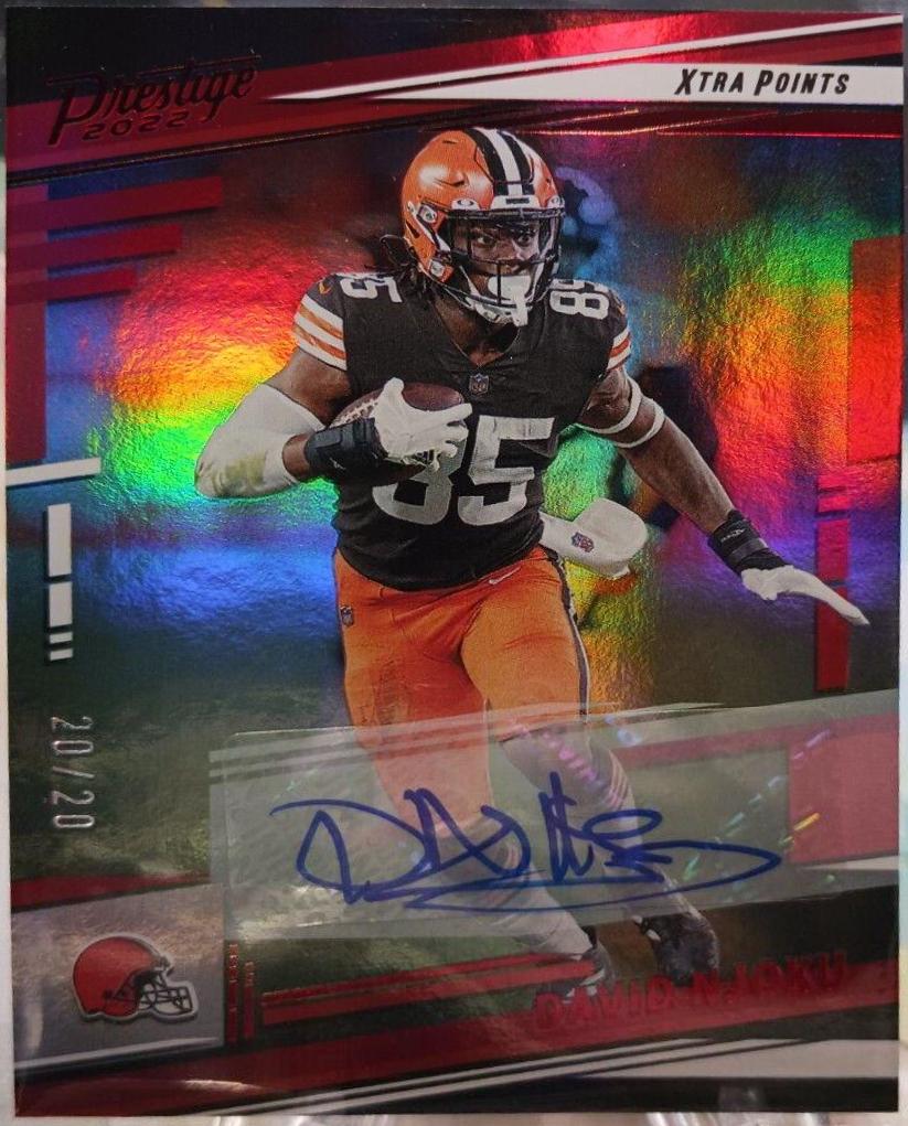 David Njoku [Signature Red] #67
