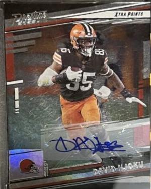 David Njoku [Signature] #67