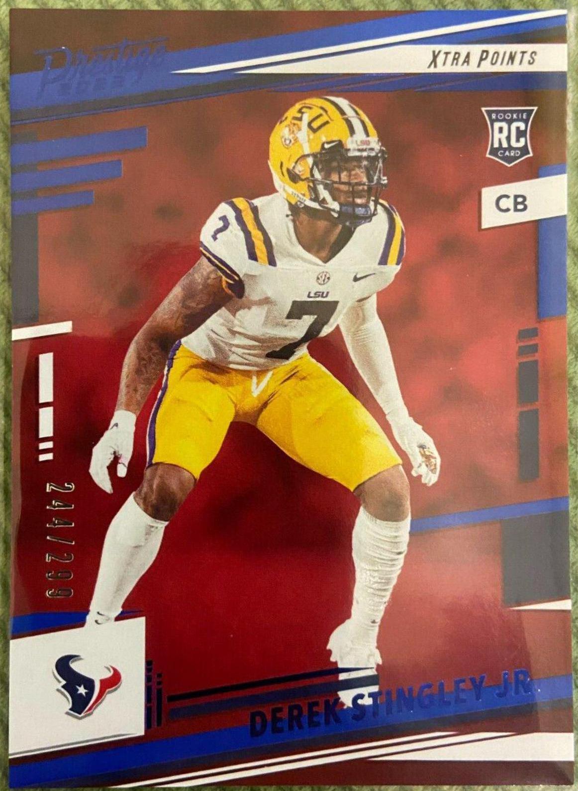 Derek Stingley Jr. [Blue] #324