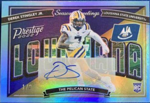 Derek Stingley Jr. [Signature Platinum] #324