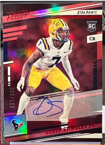 Derek Stingley Jr. [Signature Red] #324