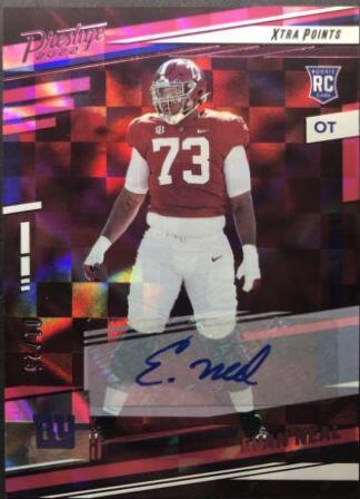 Evan Neal [Signature Pink] #364