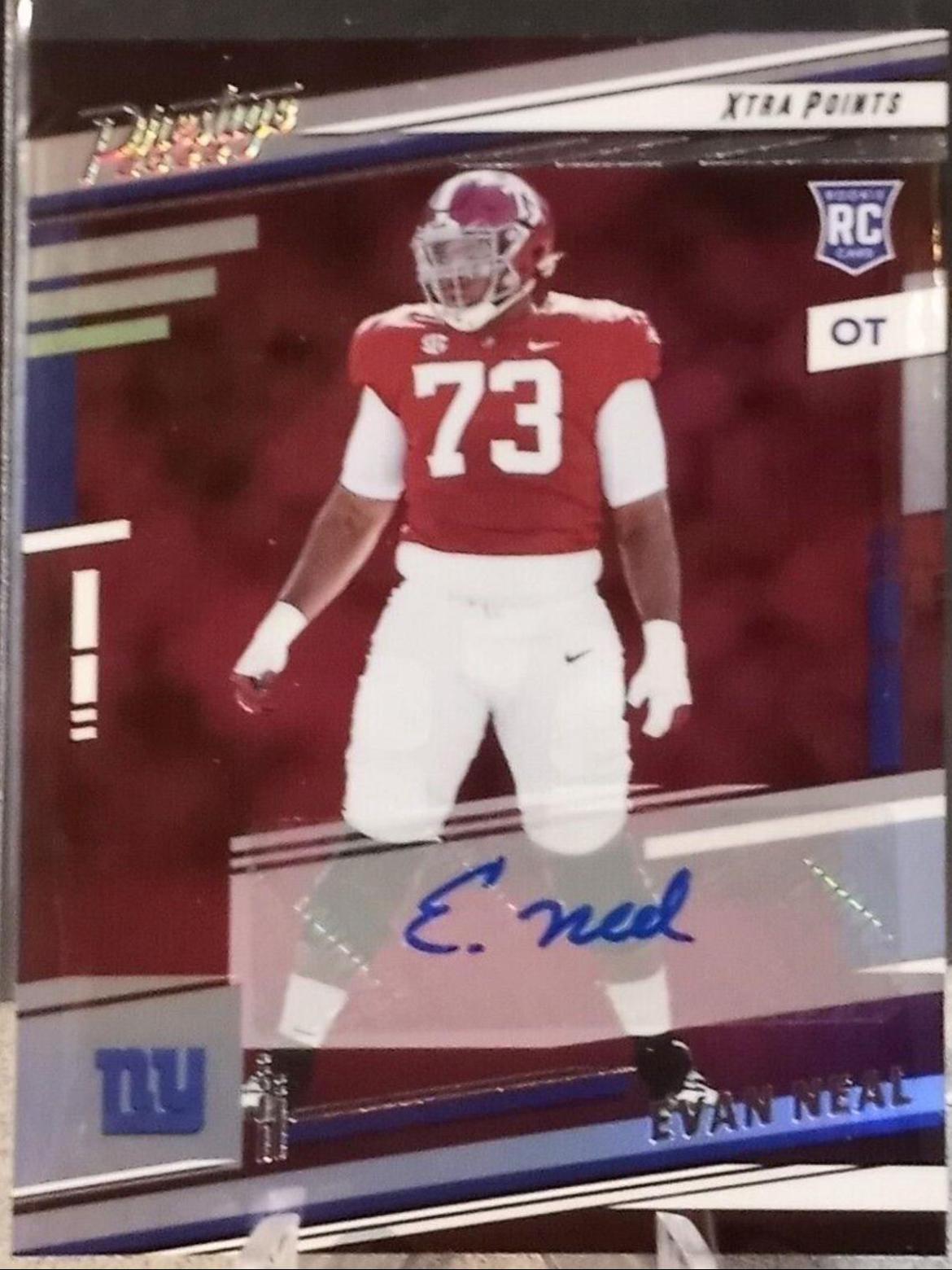 Evan Neal [Signature Red] #364