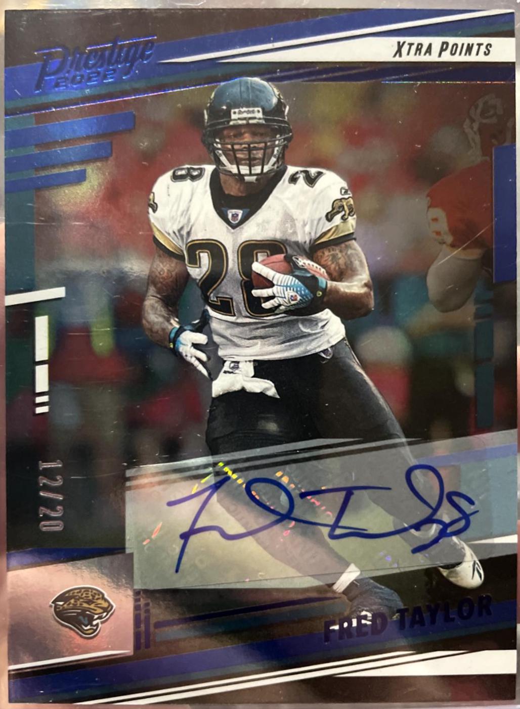 Fred Taylor [Signature Blue] #140